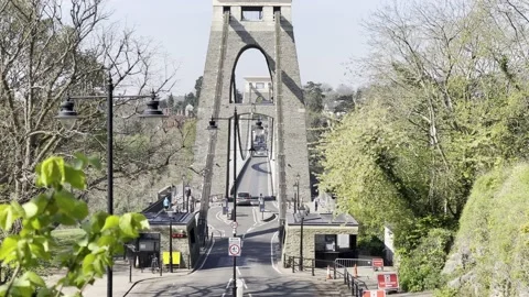 Clifton Suspension Bridge Stock Footage 152643833