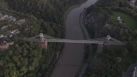 Clifton Suspension Bridge Stock Footage 249965293