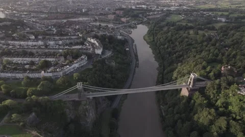Clifton Suspension Bridge Stock Footage 249965401