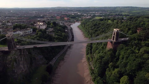 The Clifton Suspension Bridge Stock Footage 277214464