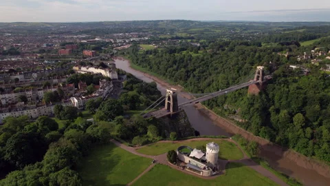 The Clifton Suspension Bridge Stock Footage 277214629