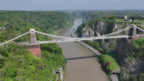 Clifton Suspension Bridge Stock Footage 280142905