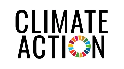 CLIMATE ACTION animated text to support the SDGs action 動画素材 167700630
