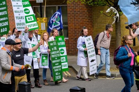 Climate Action by Doctors Stock Photos