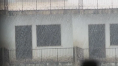 Climate Change Bringing Dangerous Rain Stock Footage 288891542