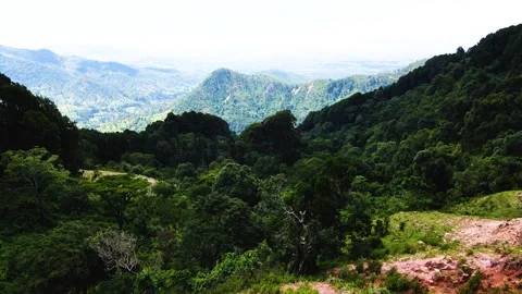 Climate change concept cop Kenya. Birdseye aerial view of Africa Kenya, Vídeo Stock 247533096