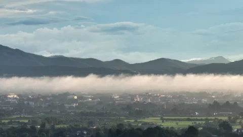 Climate change , Global warming is expected to increase heavy rainstrom in .. Video stock 286295993