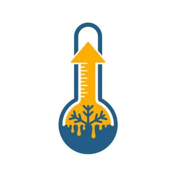 Climate change icon Stock Illustration