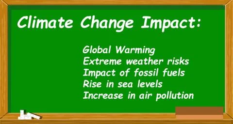 Climate Change Stock Illustration