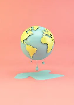 Climate change illustration Stock Illustration
