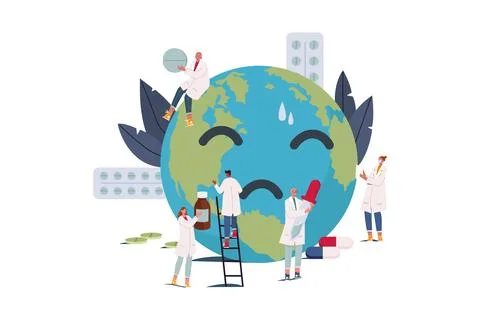 Climate Change Illustration Stock Illustration