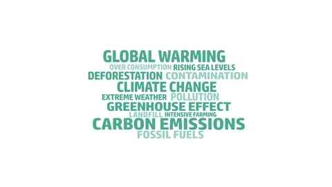 Climate change problems 库存影片 112644581