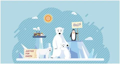Climate change. Save the planet. On World Environment Day, lets pledge to m.. Stock Illustration