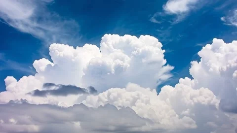Climate Change Supercell Storm Linked to El Nino, Time Lapse Stock Footage 344240416
