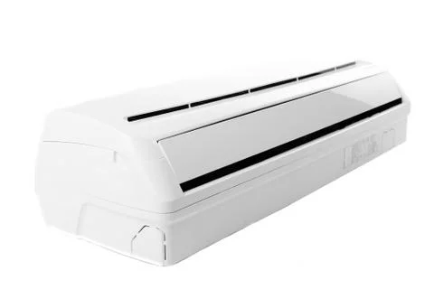 Climate conditioner on white background Stock Photos