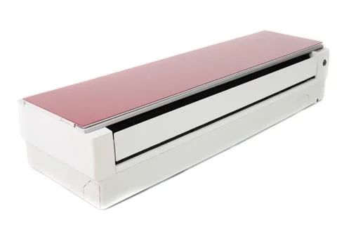 Climate conditioner on white background Stock Photos