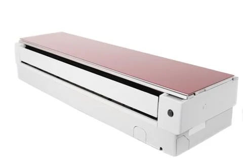 Climate conditioner on white background Stock Photos