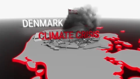Climate Crisis hits Denmark Stock Footage 267071113