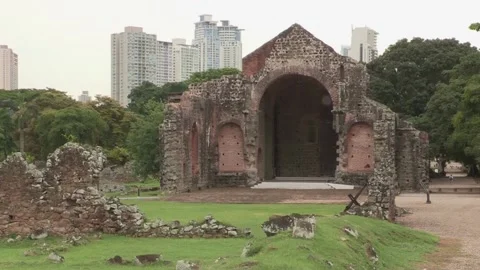 Climate crisis is a key variable in the conservation of Panama's world heritage, Video stock 247732308