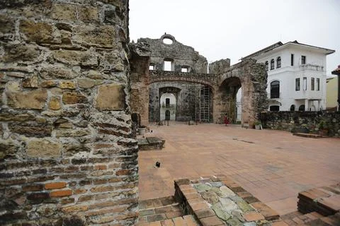 Climate crisis, key variable in preservation of Panama's world heritage, Ciudad  스톡 사진