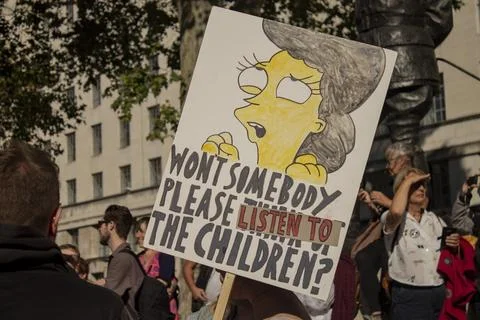  Climate Strike 10 Stock-Fotos