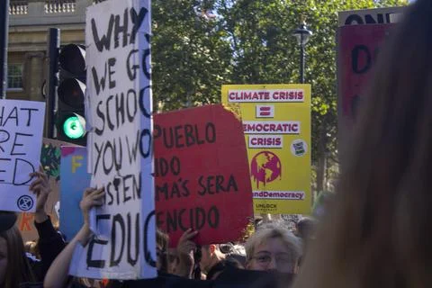 Climate Strike 13 Stock-Fotos