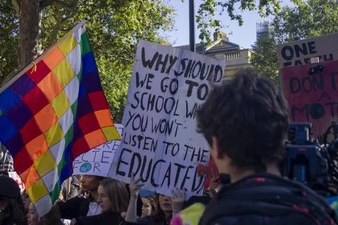 Climate Strike 3 Stock-Fotos