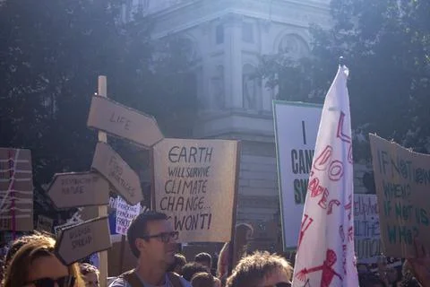 Climate Strike 6 Stock-Fotos