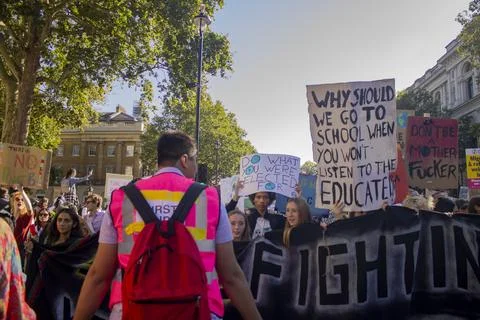 Climate Strike 8 Stock-Fotos