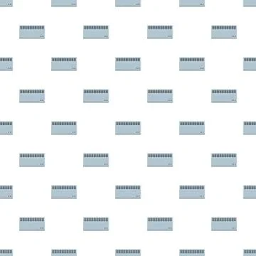 Climate system pattern seamless Illustrazione stock