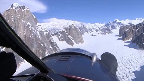 Climatologists sample ice cores in Alaska to study global warming. Stock Footage 123374299