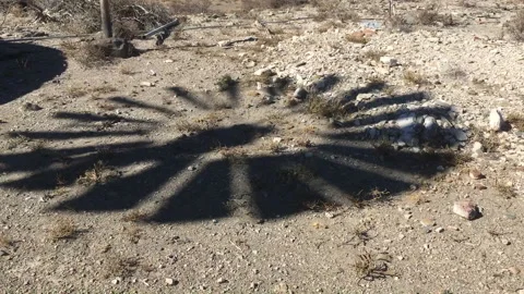 Climax wind pump windmill spinning in South Africa Close Up Stock Footage 145741590