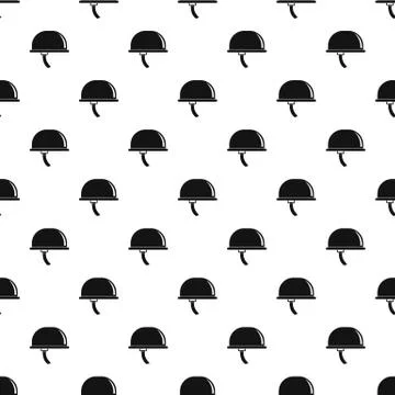 Climb helmet pattern seamless Illustrazione stock