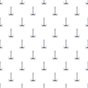 Climb hook pattern seamless vector Illustrazione stock