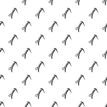 Climb ice axe pattern seamless Illustrazione stock