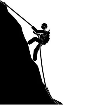 Climb Illustrazione stock