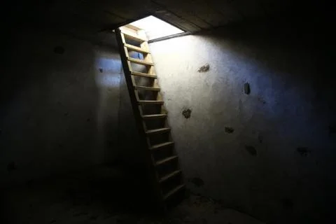 Climb into the light Stock Photos