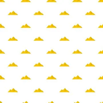 Climb on mountain pattern seamless Illustrazione stock