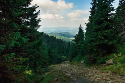 Climb the mountains Stock Photos