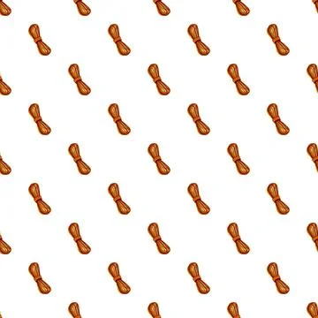 Climb rope pattern seamless vector Illustrazione stock