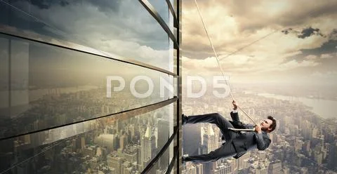 Climb to the success Stock Photos