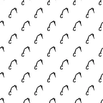 Climb tool pattern seamless vector Illustrazione stock