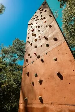 Climb wall Stock Photos