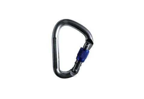 Climber carabiner Stock Photos