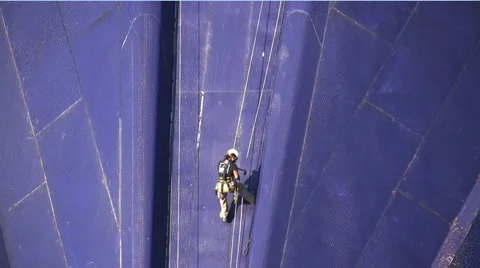 Climber 库存影片 884125