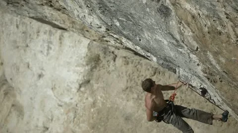 Climber Stock Footage 12396319