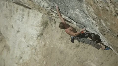 Climber Stock Footage 12396326