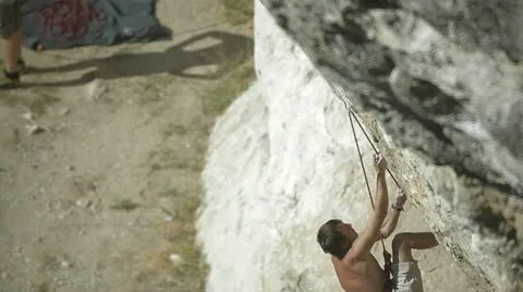 Climber Stock Footage 12396528