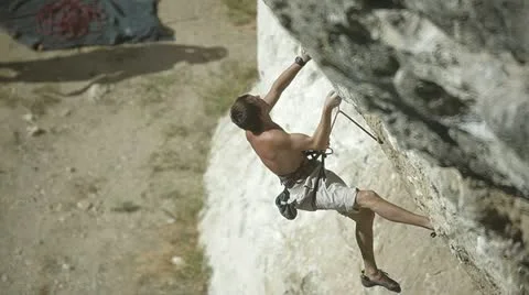 Climber Stock Footage 12396534