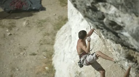 Climber 스톡 동영상 12396556